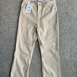 Zara leather pant